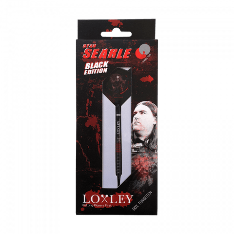 Loxley Ryan Searle Heavy Metal Black Steeldarts 32g - Dartverleih